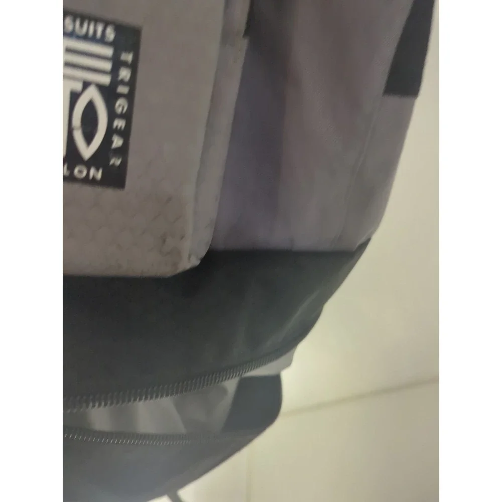 Triathlon bag De Soto Bag T1 Gear Gray Black Travel Backpack multi Zip hiking